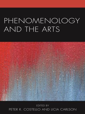 cover image of Phenomenology and the Arts